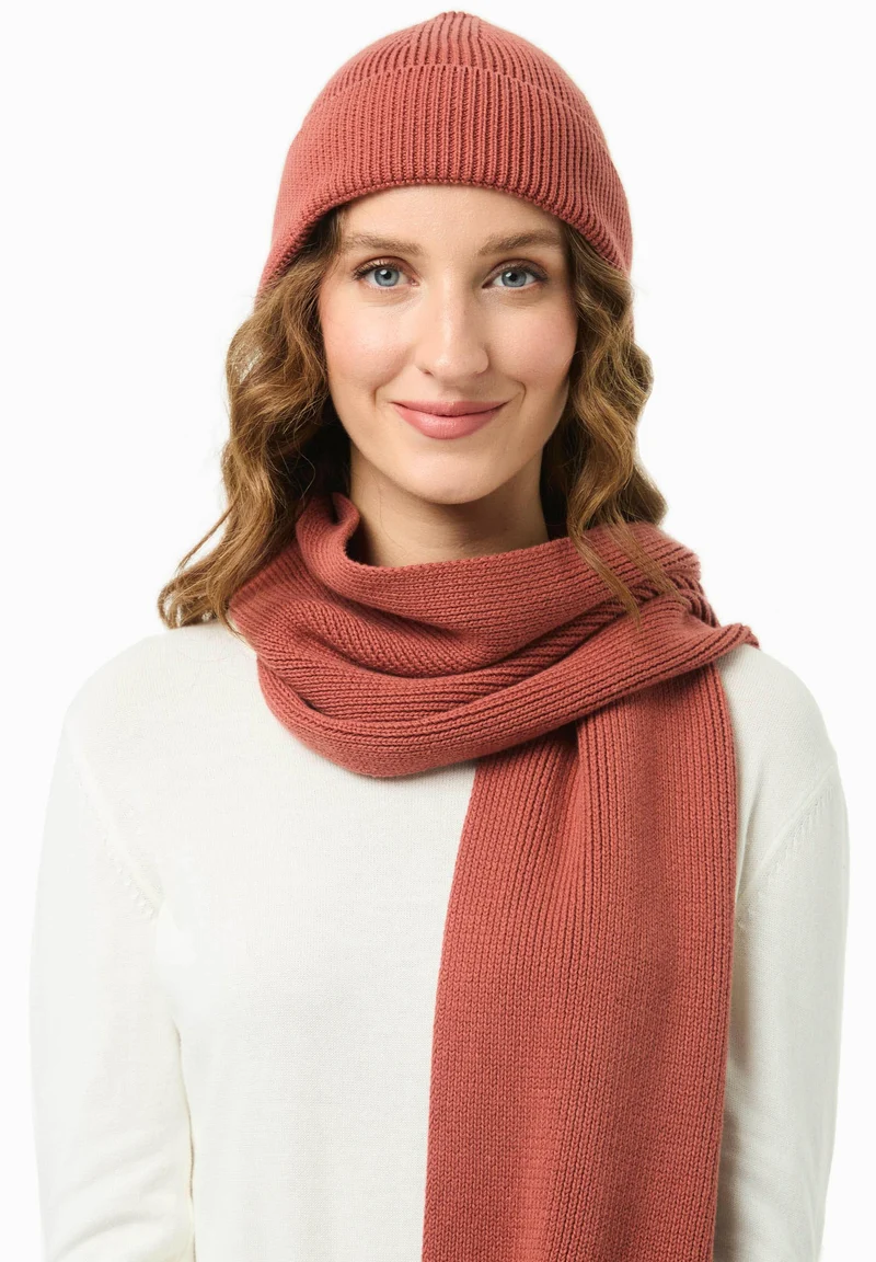 Unisex Strick-Beanie aus Bio-Baumwolle