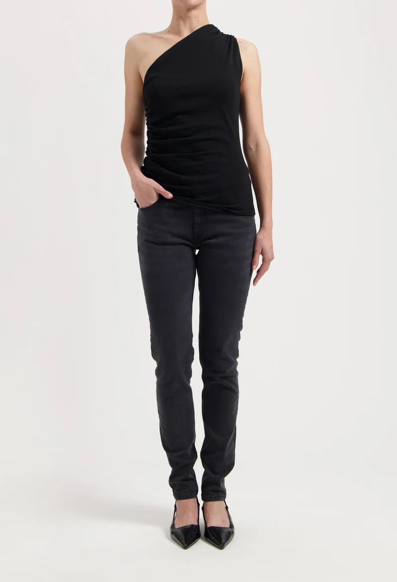 Skyler Mid Skinny - Authentic Black