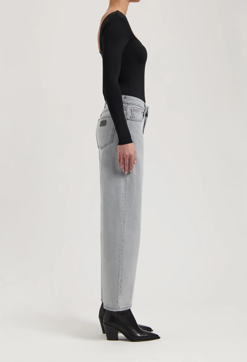Brooke High Barrel - Light Grey