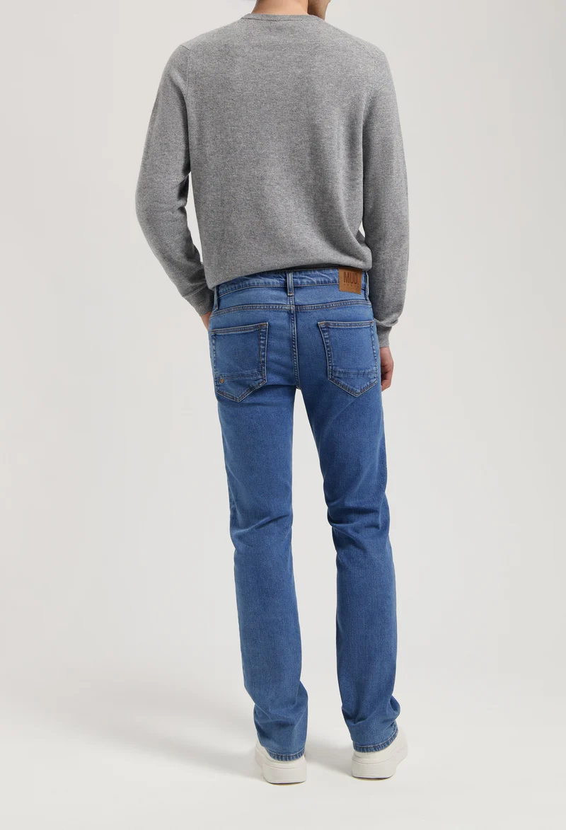 Bryce Mid Straight - Stone Vintage