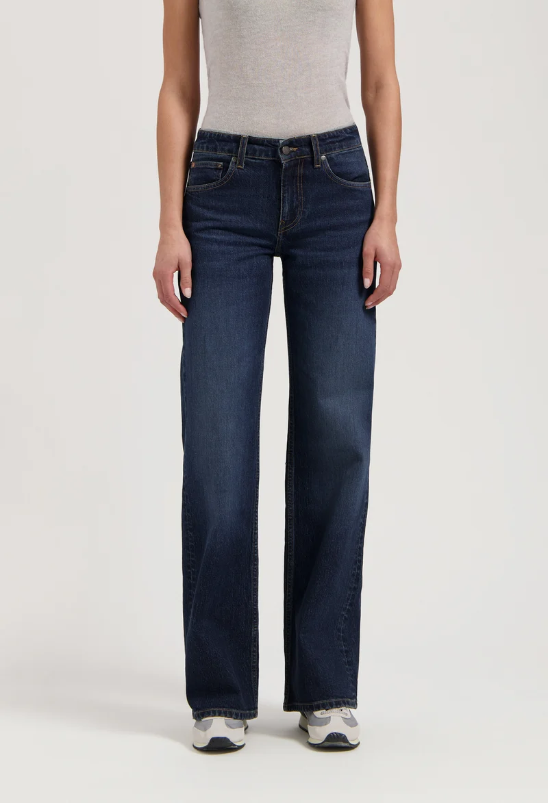 Cleo Mid Loose - Rustic Blue