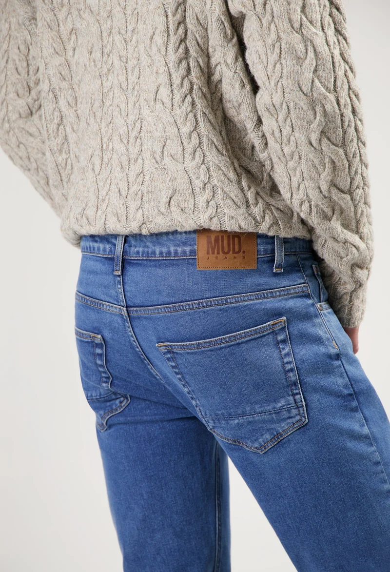 Dunn Low Tapered - Stone Vintage