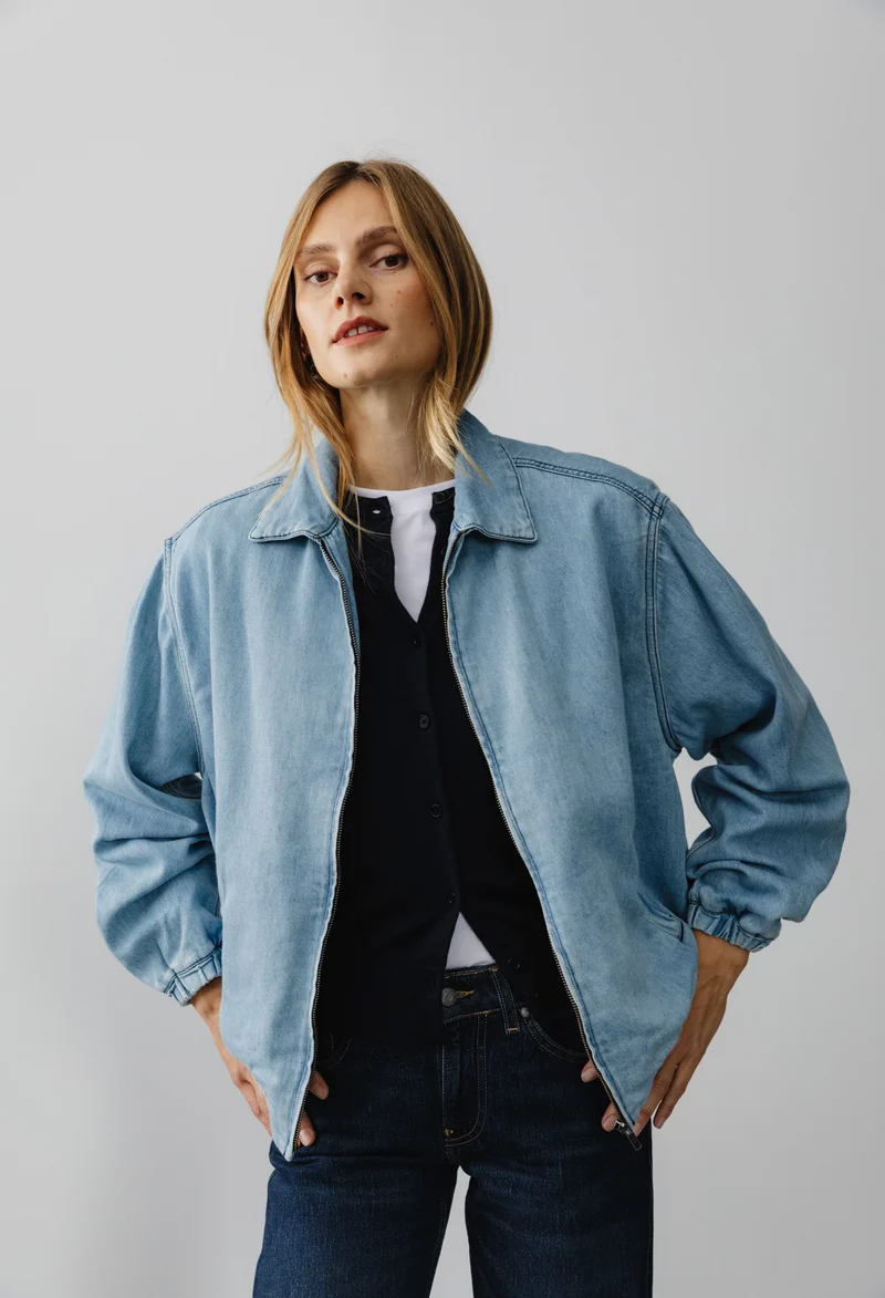 Sue Jacket - Stone Vintage