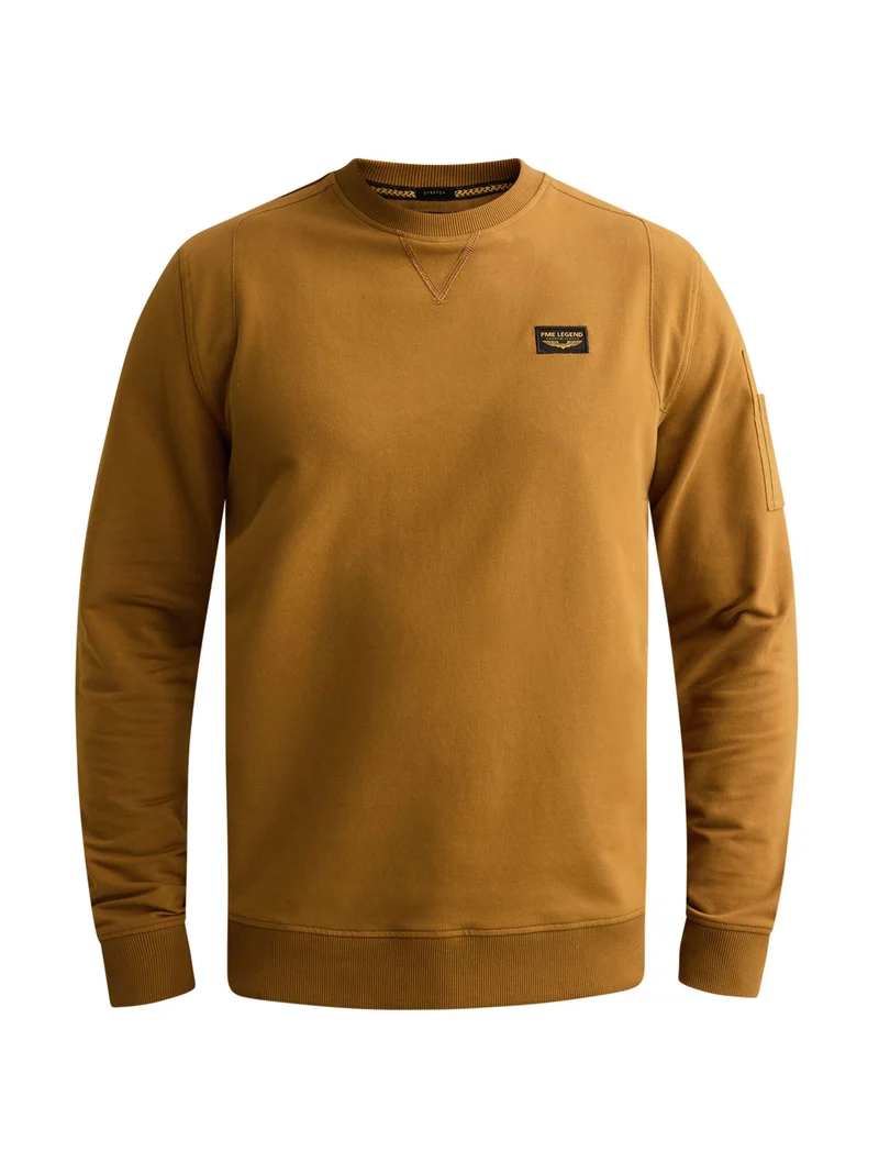 Crewneck American Classic, Golden Brown