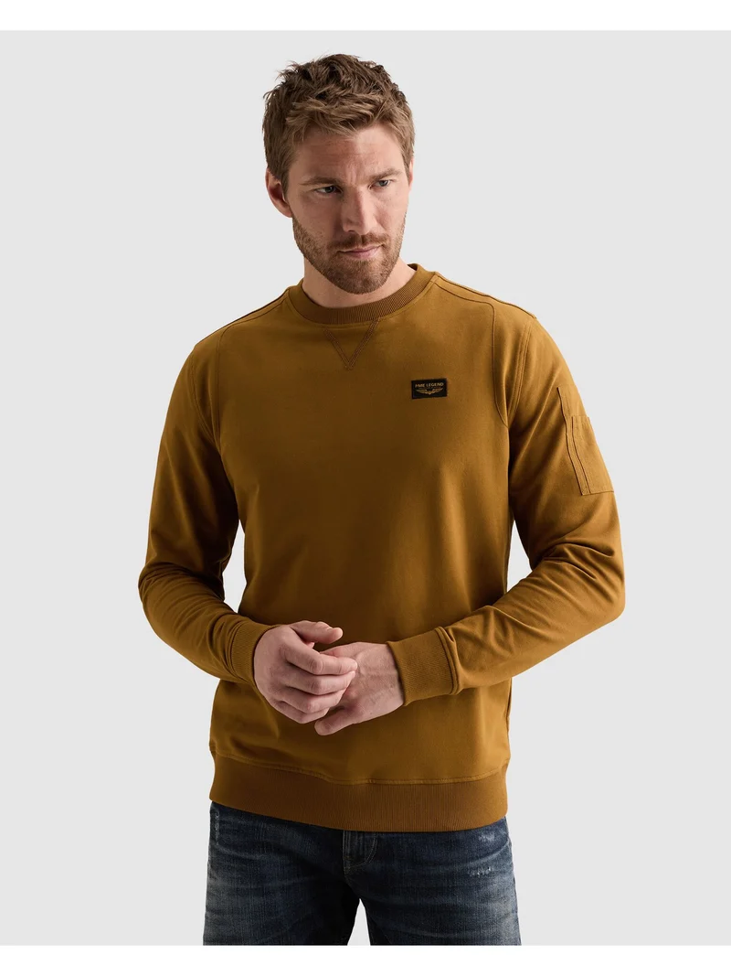 Crewneck American Classic, Golden Brown