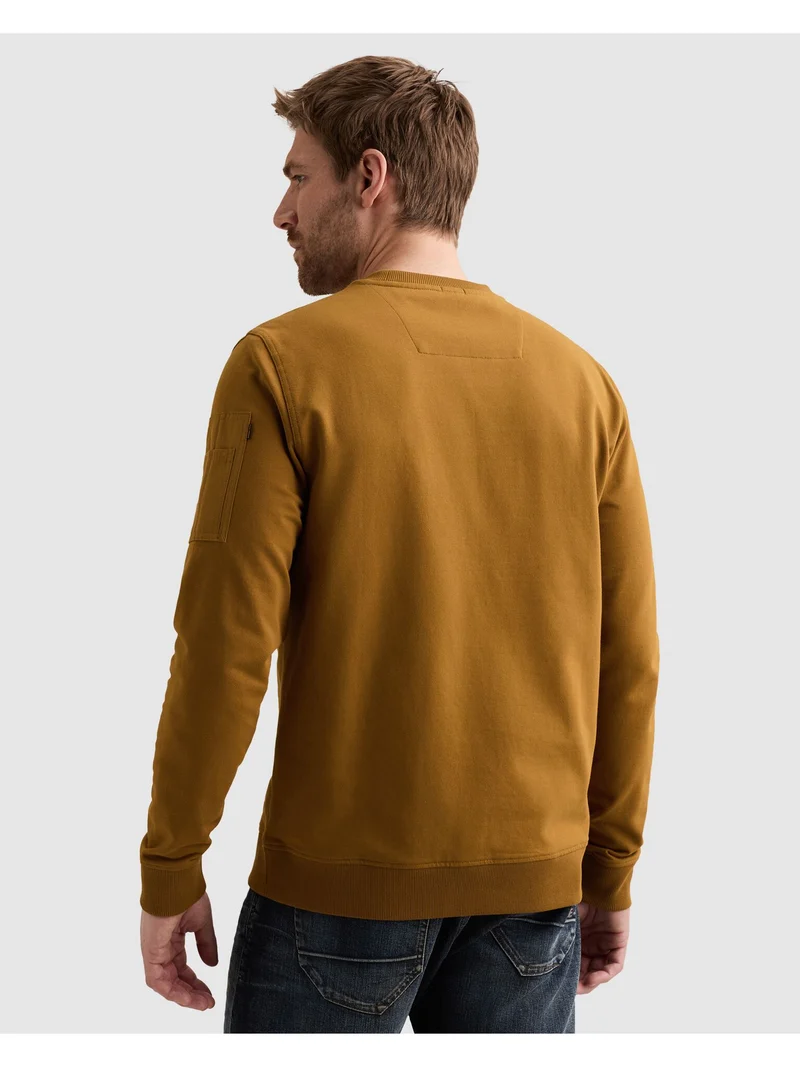 Crewneck American Classic, Golden Brown