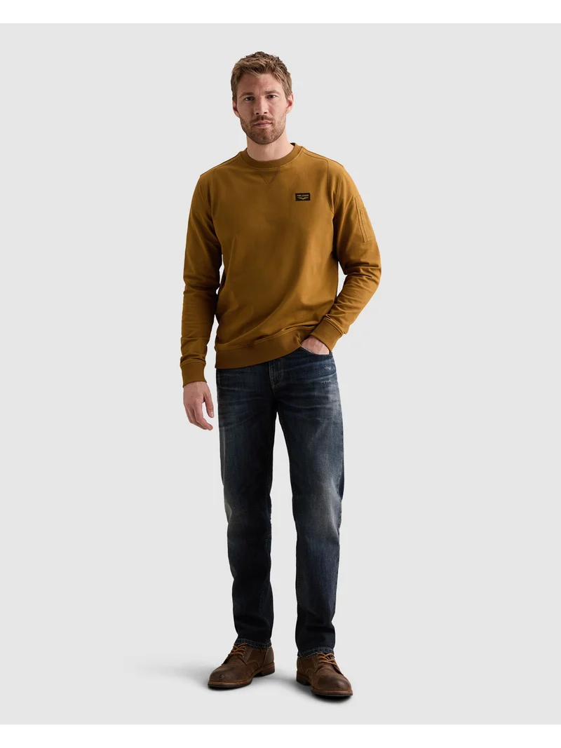 Crewneck American Classic, Golden Brown