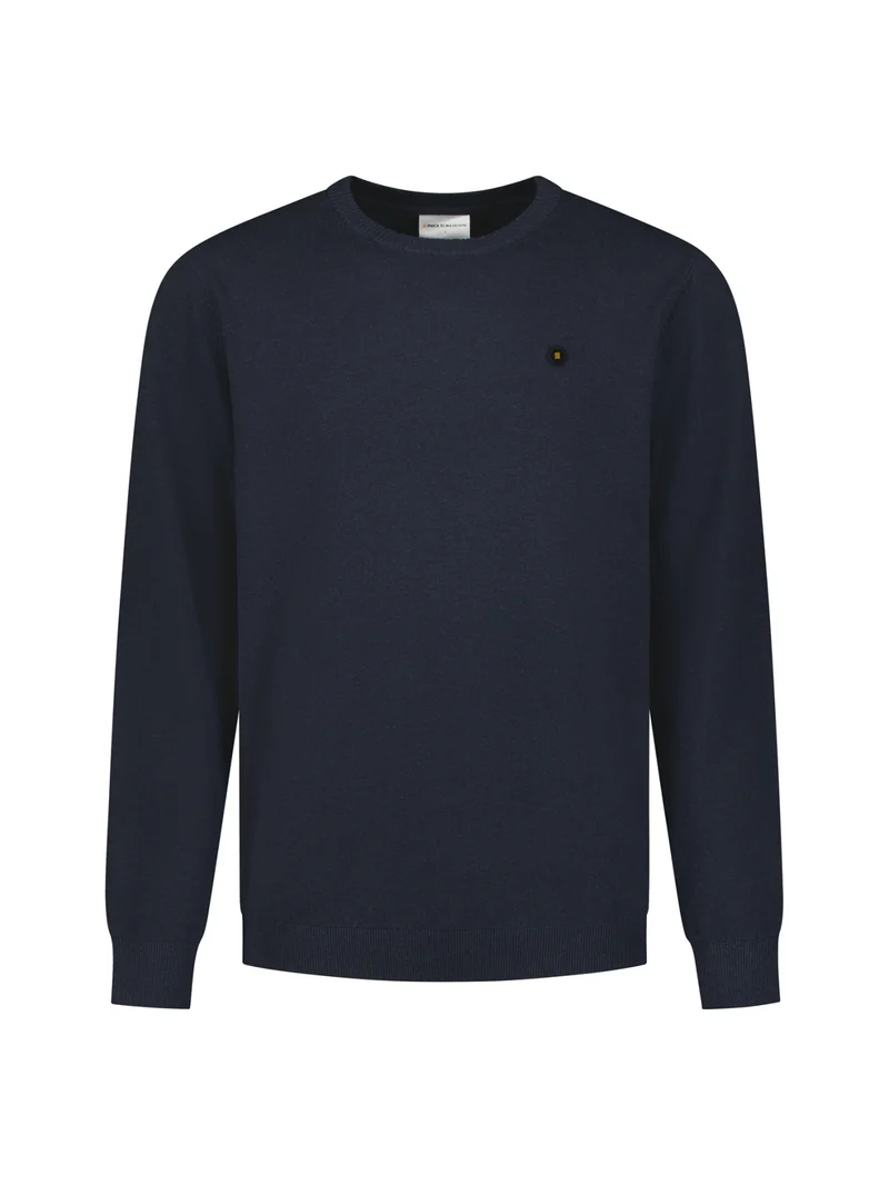 Pullover Crewneck Melange, Dark Night