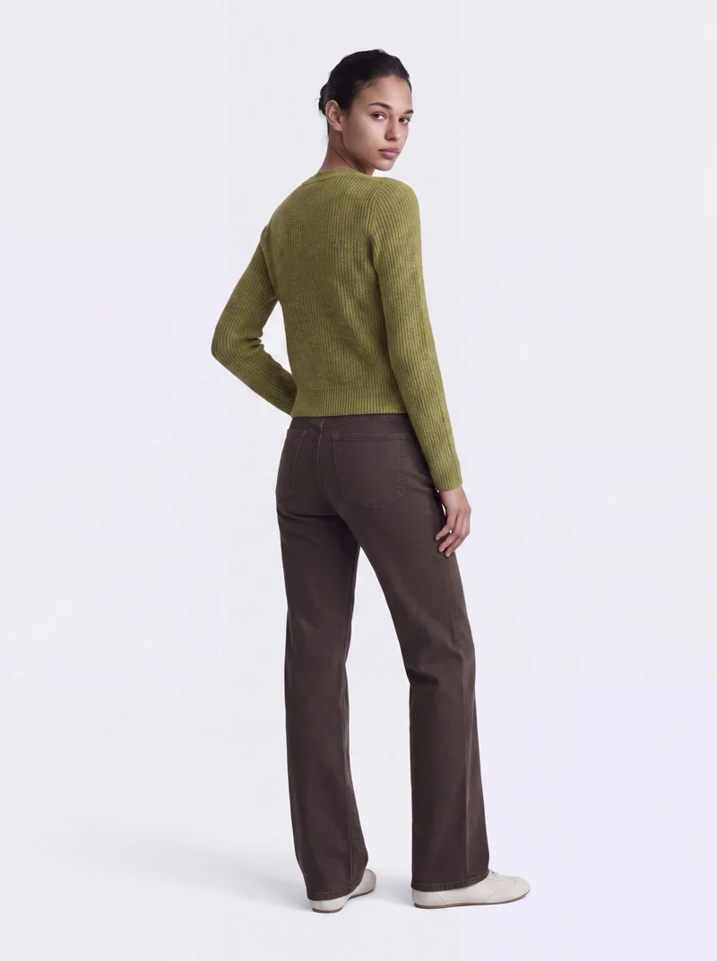 ONLVIGGA LS O-NECK BADGE CARDIGAN K, Cardamom Seed/Mel/Fmop Button