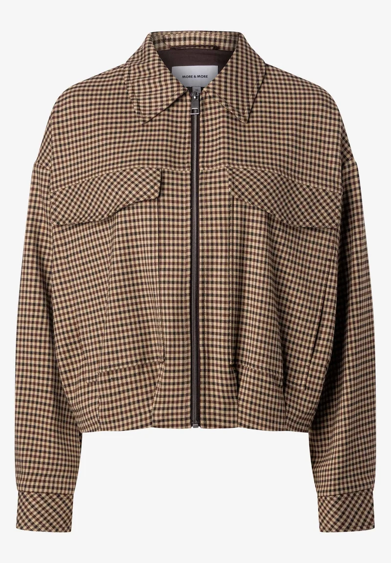 Oversized Blouson, higgins check