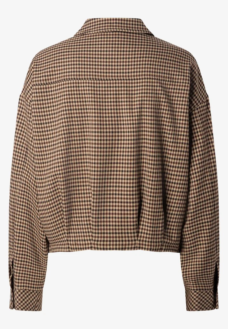 Oversized Blouson, higgins check