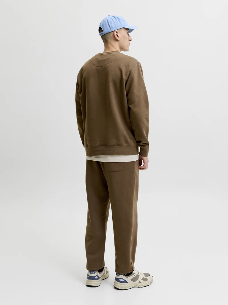JJESOHO SWEAT CREW NECK NOOS, Cocoa