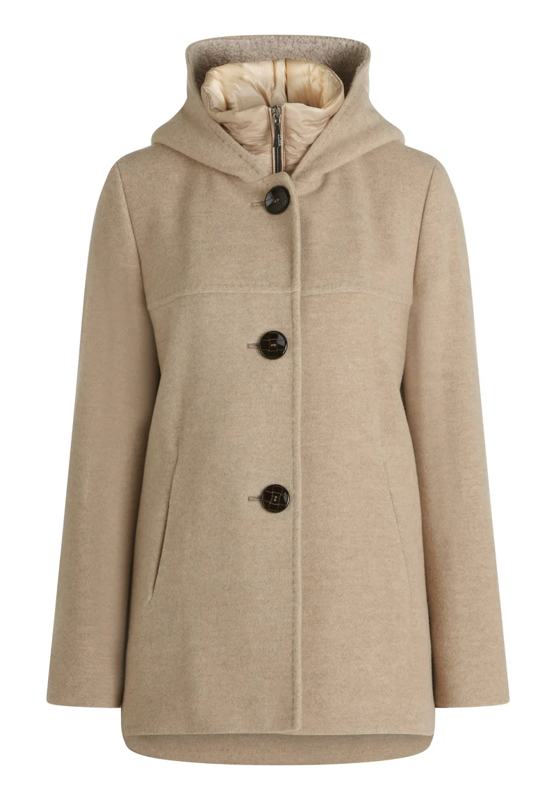 Jacke Wolle, Walnut Melange