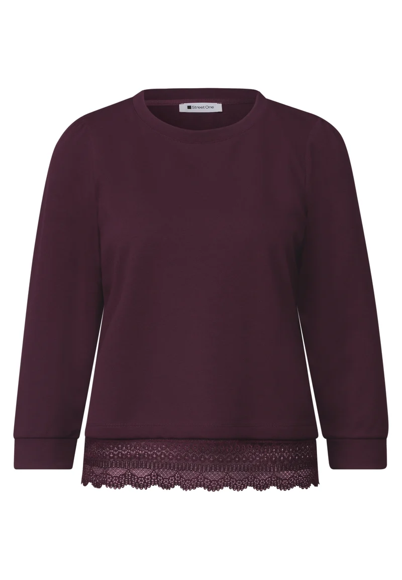LTD QR style w.lace bottom, rustic rouge