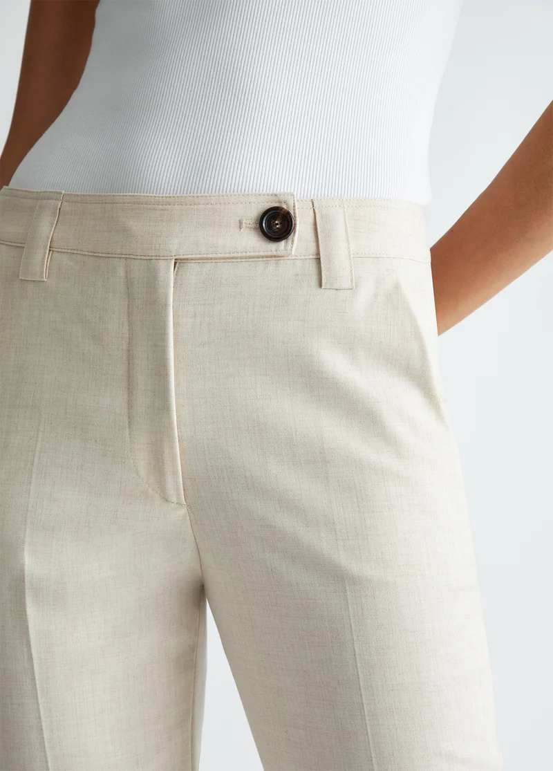 Flared Suit Trousers