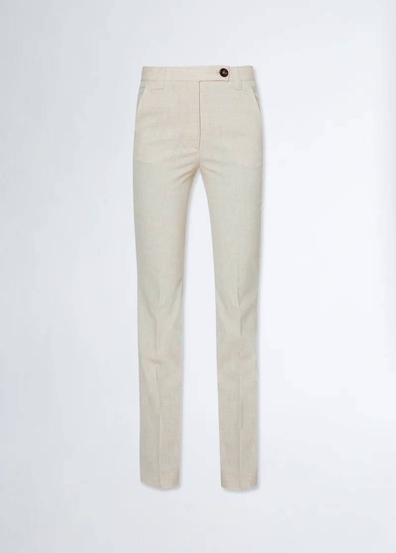 Flared Suit Trousers