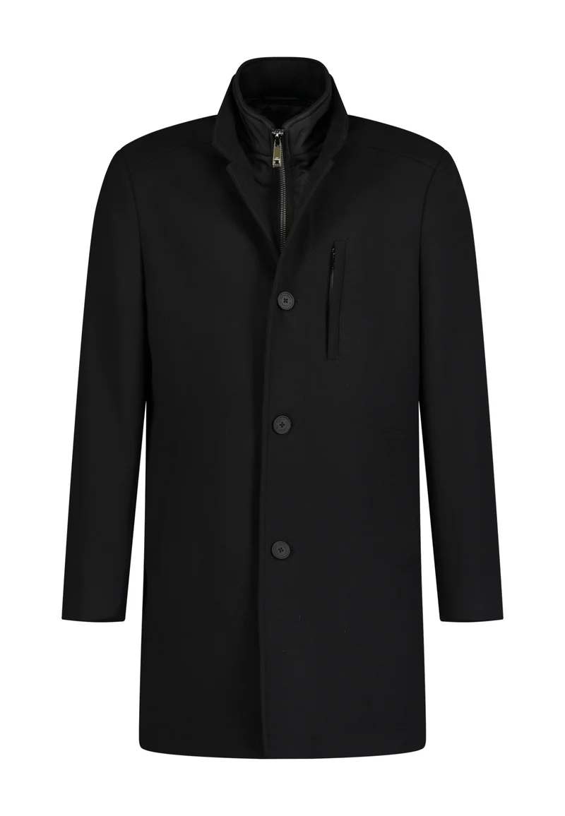 HERREN-MAENTEL POP, BLACK