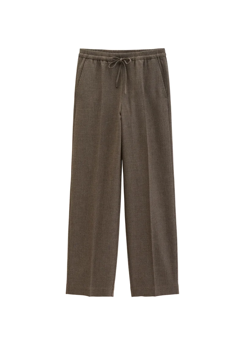 Woven Pants, Dark Brown_Multi_03