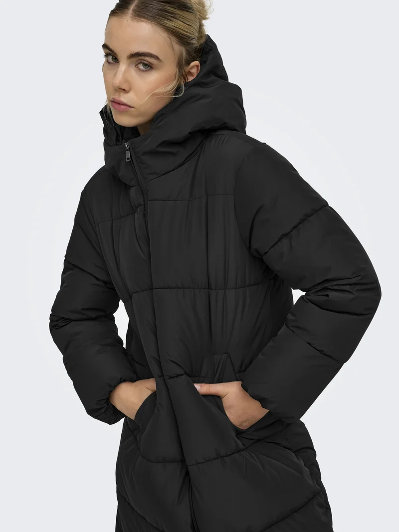 ONLJUTA PUFFER COAT OTW, Black