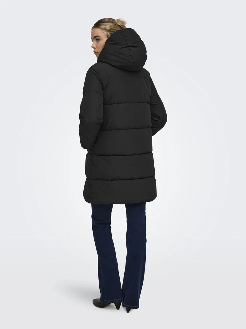 ONLJUTA PUFFER COAT OTW, Black
