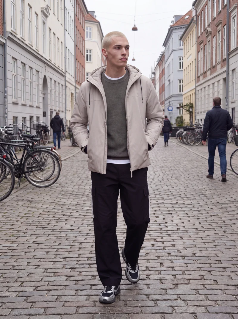 JCOFUSION TECHNICAL JACKET AW26 SN, Dove