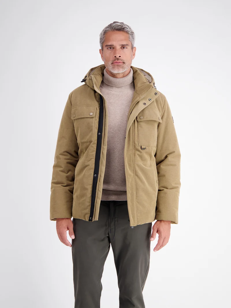 OUTDOORJACKE, OAK BEIGE