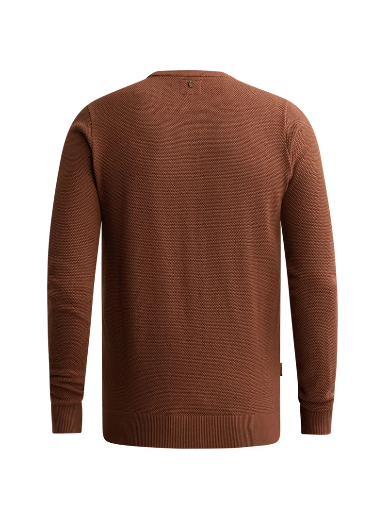 R-neck cotton modal, Arabian Spice