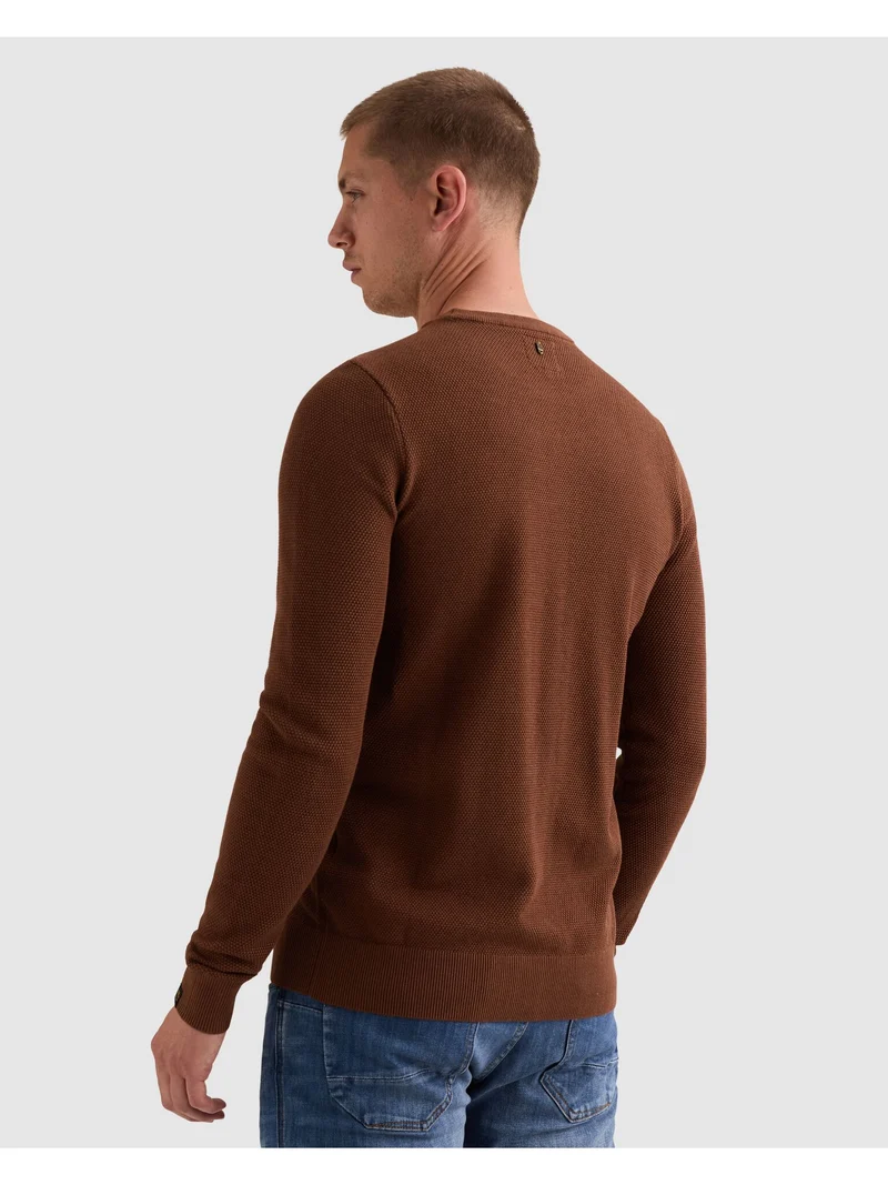 R-neck cotton modal, Arabian Spice