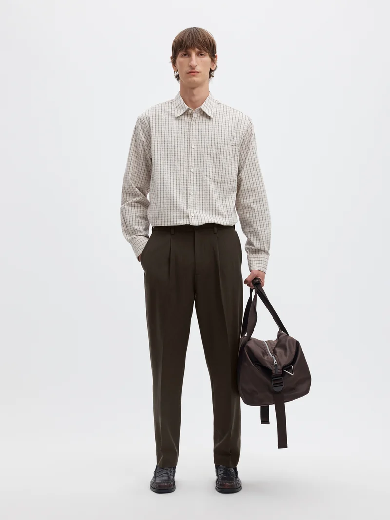 SLM190-REG TAPERED FINN FLEX PANTS, Delicioso
