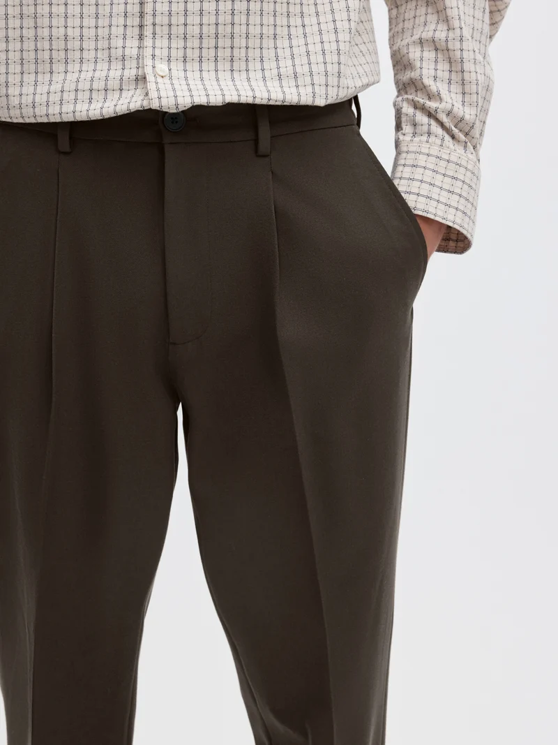 SLM190-REG TAPERED FINN FLEX PANTS, Delicioso