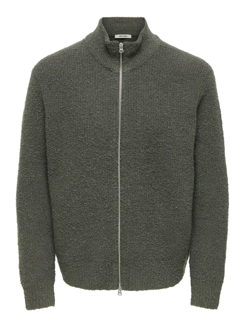 ONSDALE RLX LS CARDIGAN KNIT, Beluga