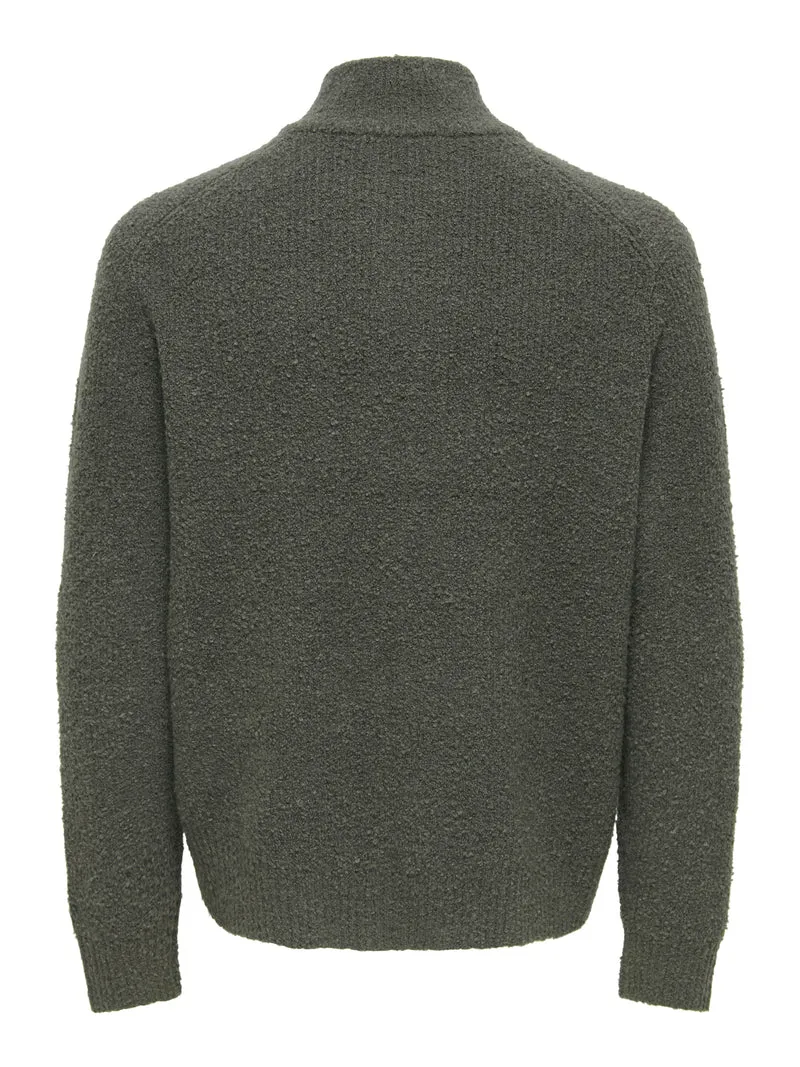 ONSDALE RLX LS CARDIGAN KNIT, Beluga