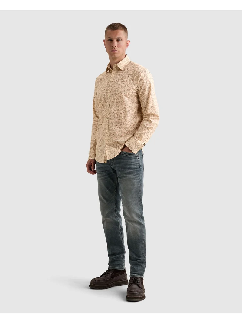 Long sleeve shirt Print on poplin, Arabian Spice