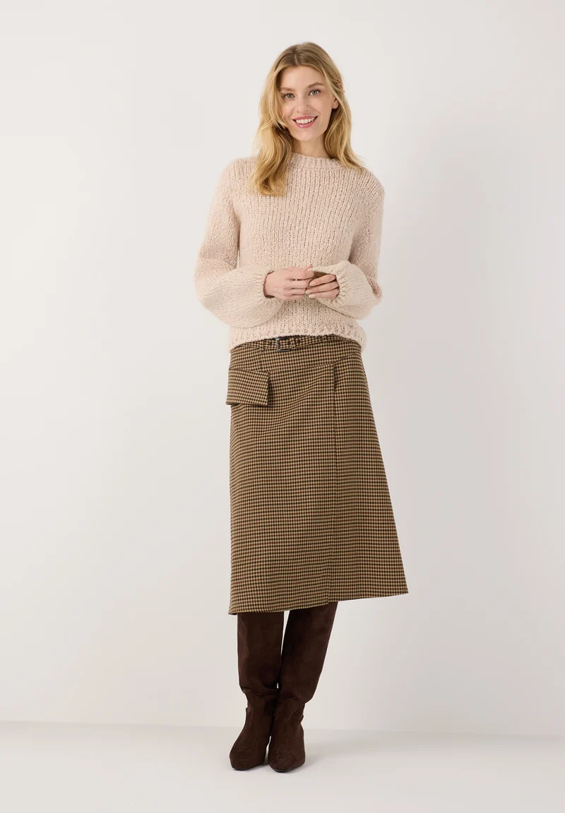 Higgins Check Skirt, higgins check