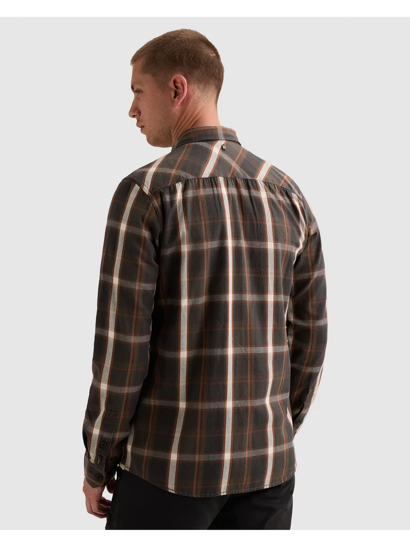 Long sleeve shirt Broken herringbo, Arabian Spice