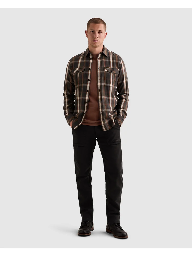 Long sleeve shirt Broken herringbo, Arabian Spice