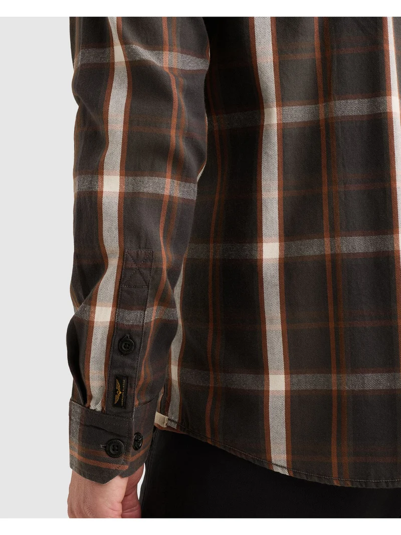 Long sleeve shirt Broken herringbo, Arabian Spice