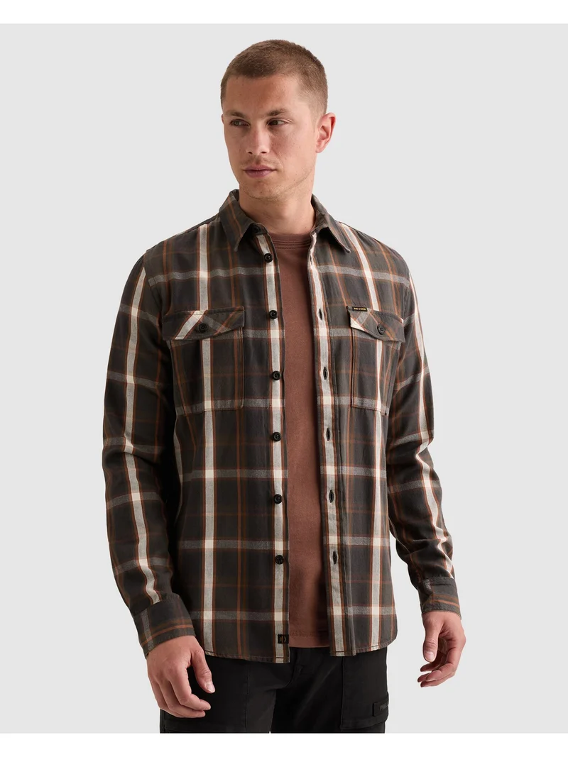 Long sleeve shirt Broken herringbo, Arabian Spice