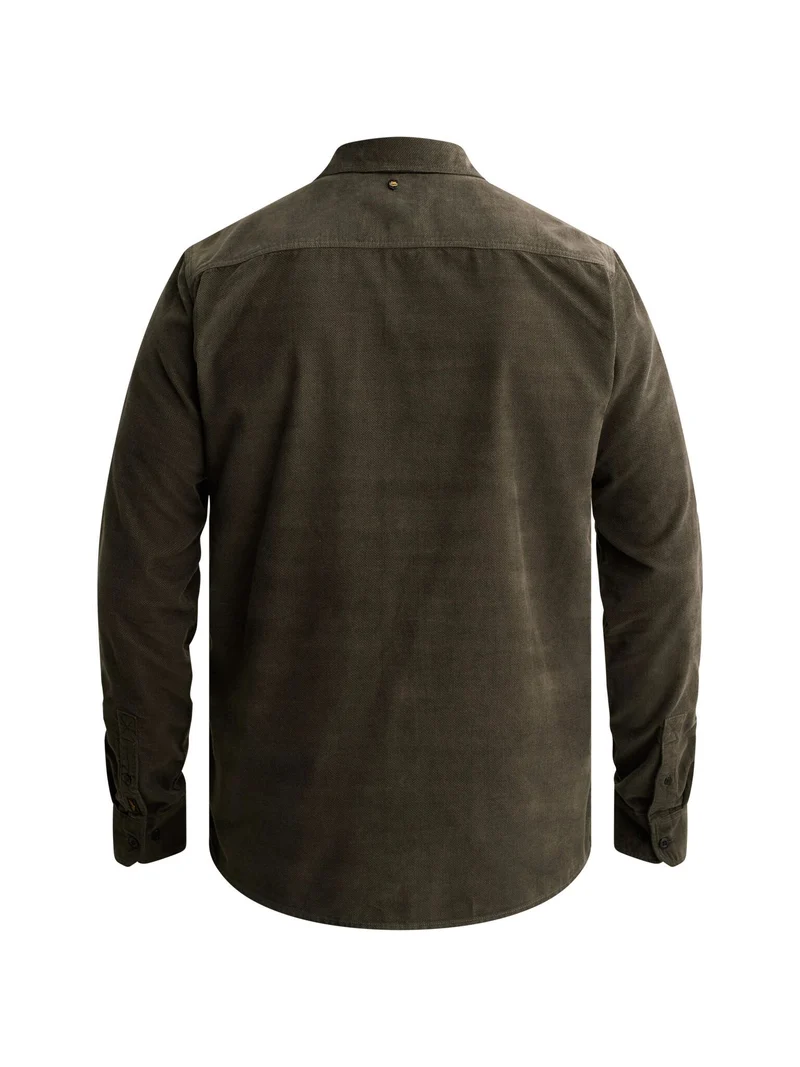 Long sleeve shirt Fine Corduroy, Beluga