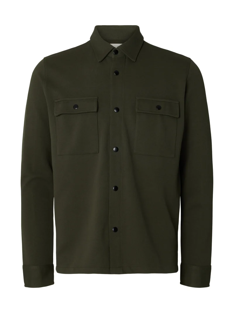 SLMJACKIE SWEAT JACKET NOOS, Forest Night
