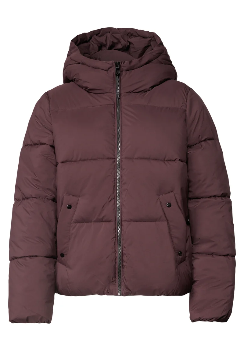 LTD QR Studio Short Padded Jkt, russet red