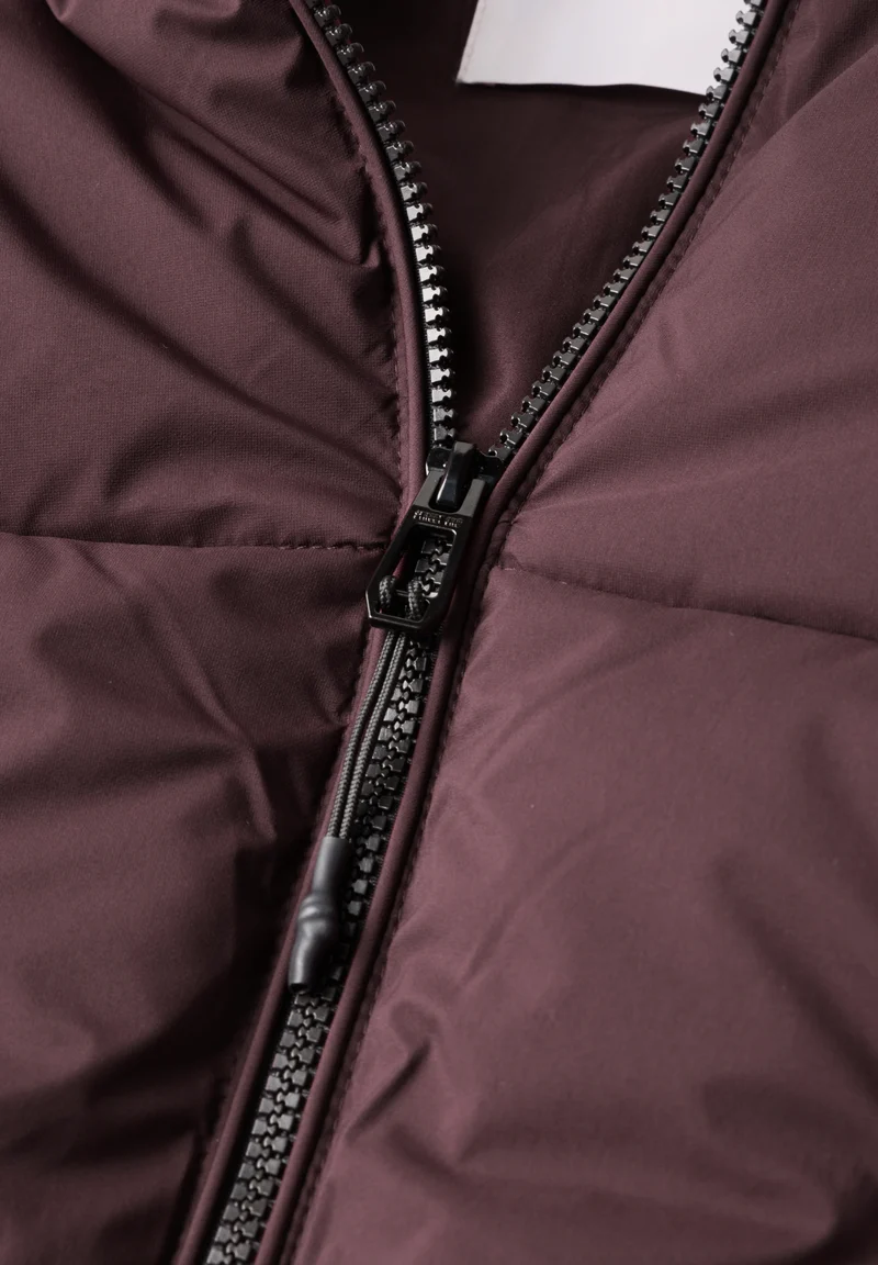 LTD QR Studio Short Padded Jkt, russet red