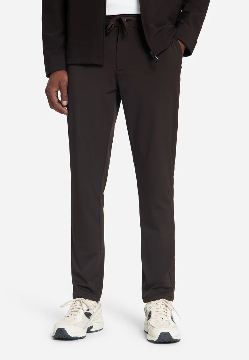Pants Chino 4-Way Stretch Sedoc Relaxed Fit, Earth