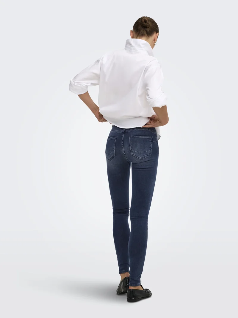 ONLPOWER MID SK PUSHUP DNM TAI887 N, Blue Black Denim