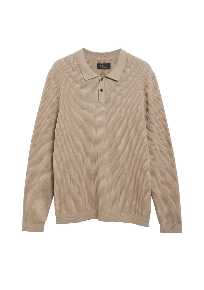 Strickpullover, BROWN