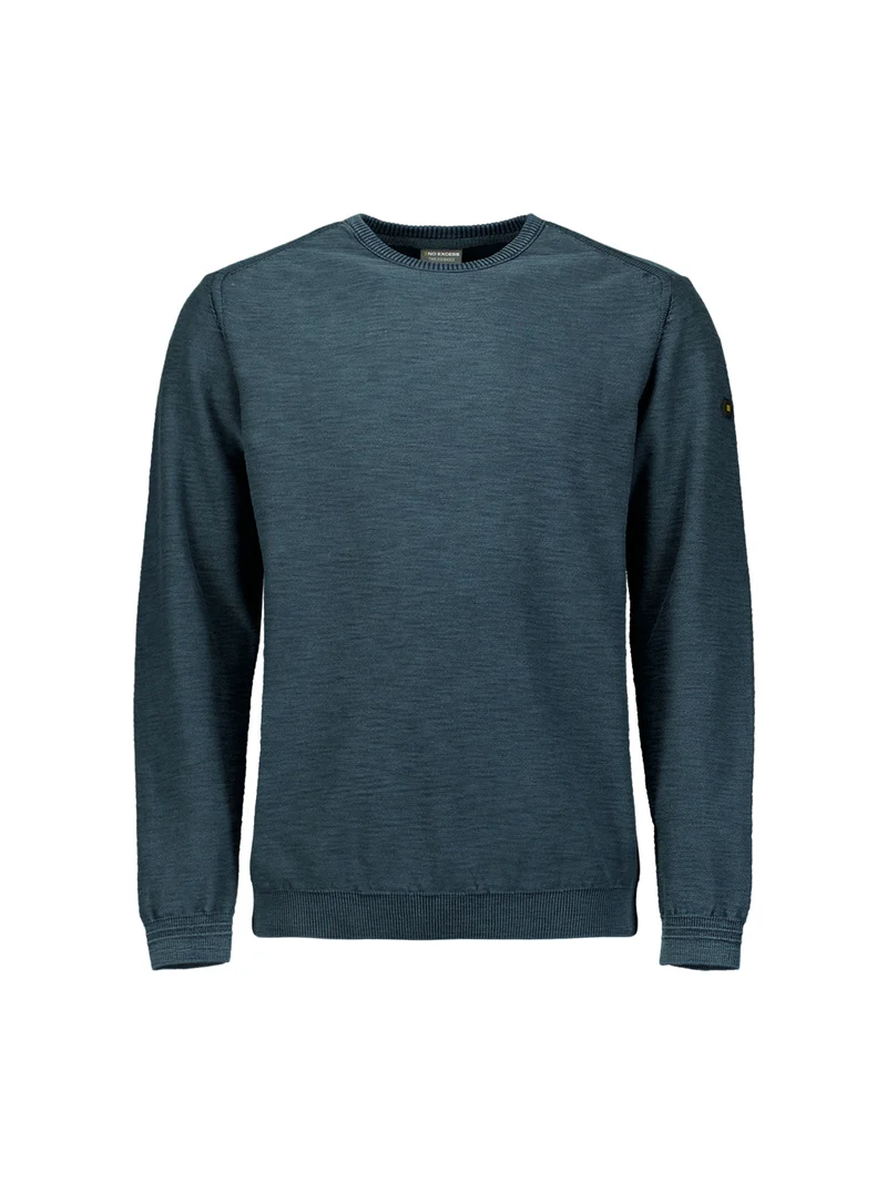 Pullover Crewneck Garment Dyed + Stone Washed, Night