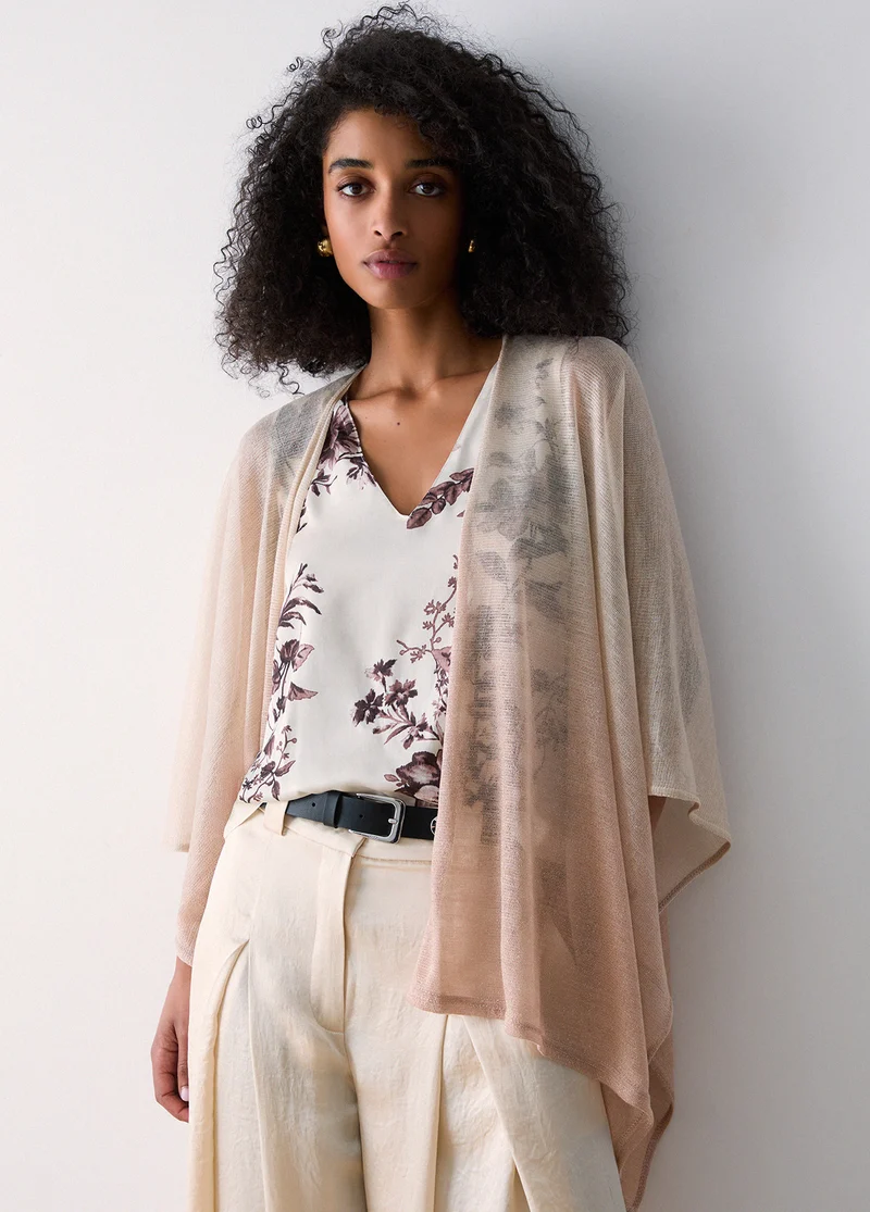 Iridescent Poncho