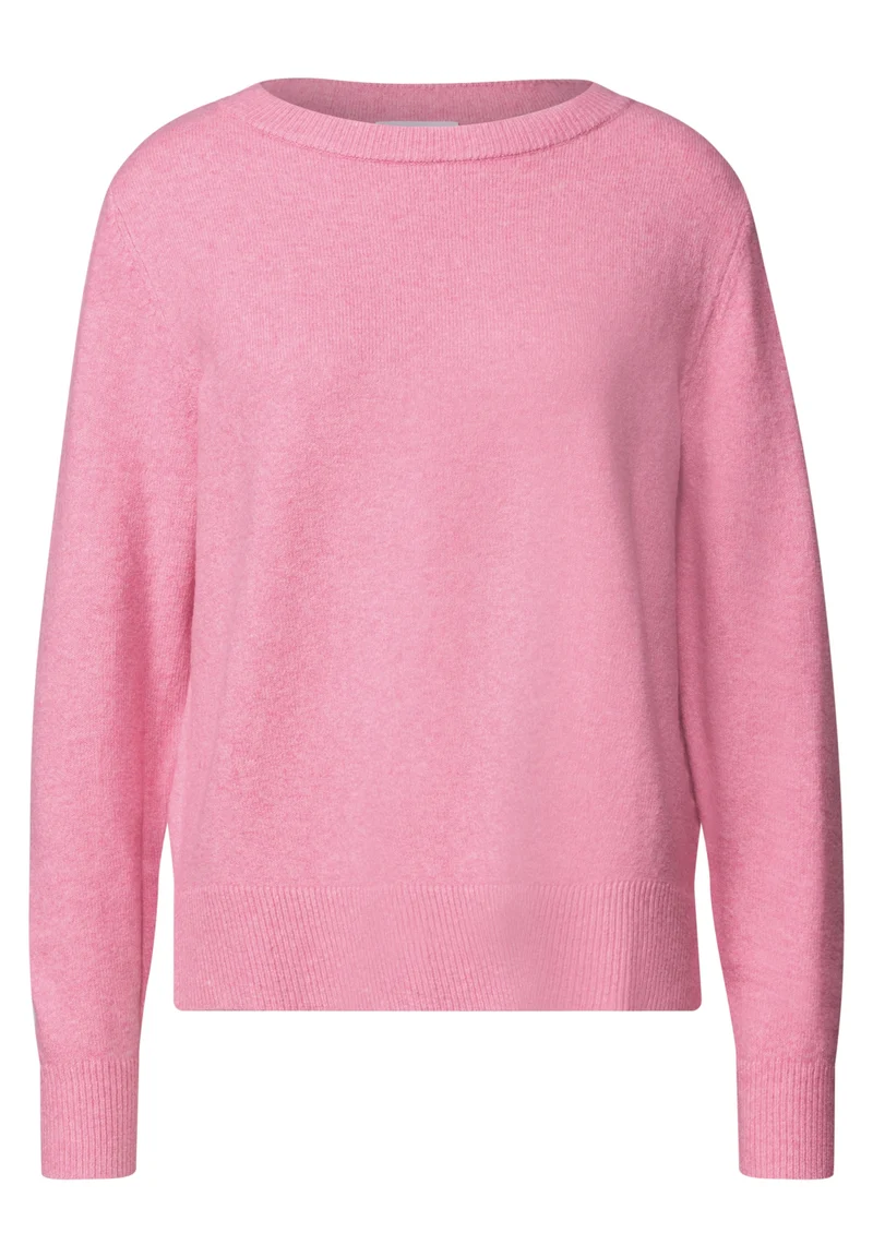 LTD QR_cosy sweater u-boat, warm blush mel.