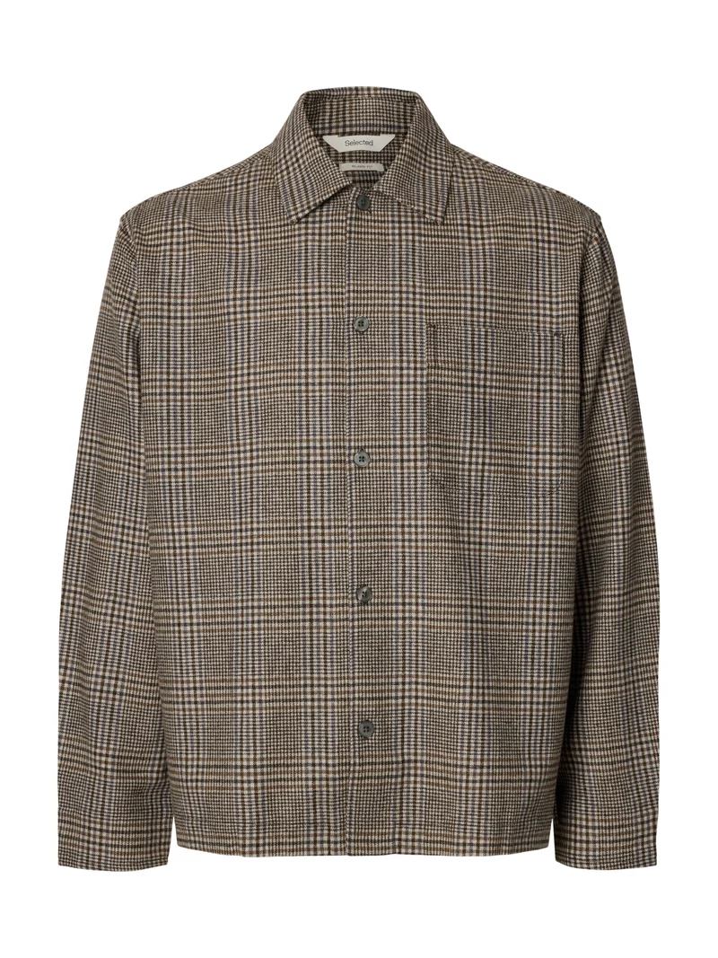 SLMRLXSVEND WT CHECK WOOL BLEND LIG, Delicioso/Mix