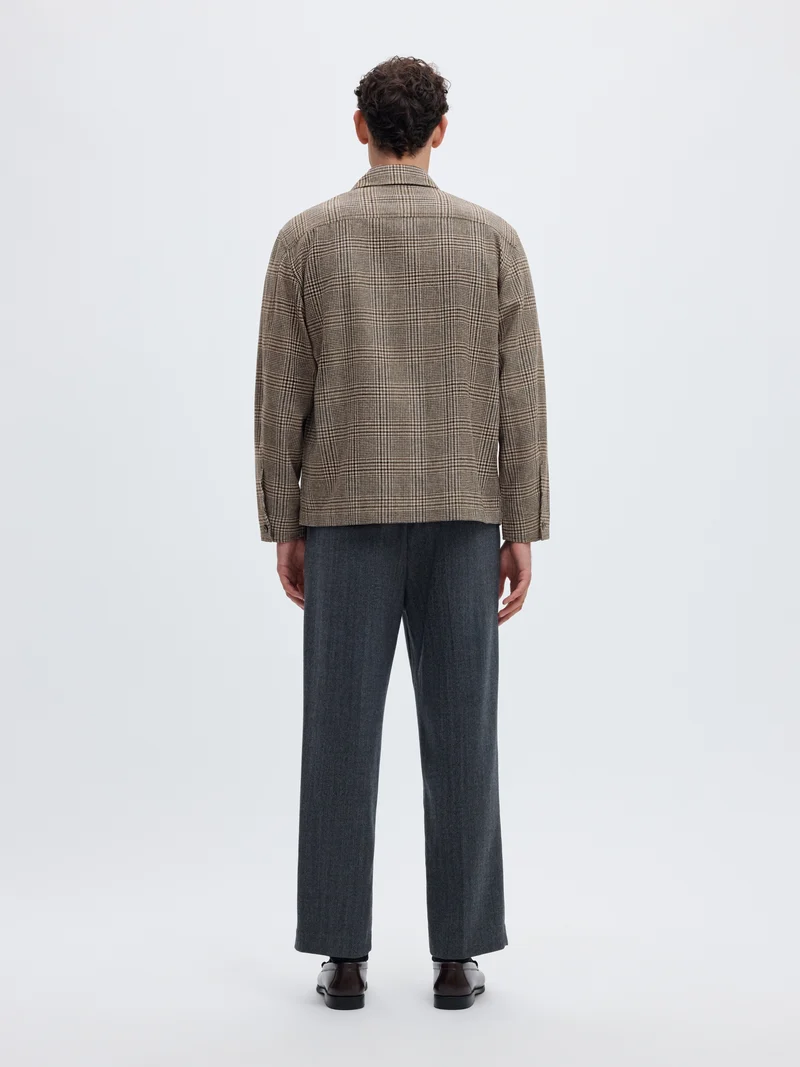 SLMRLXSVEND WT CHECK WOOL BLEND LIG, Delicioso/Mix